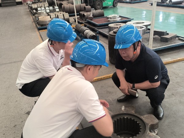 山西景總蒞臨河南雙志考察，聚焦鏈輪軸組工藝及產能